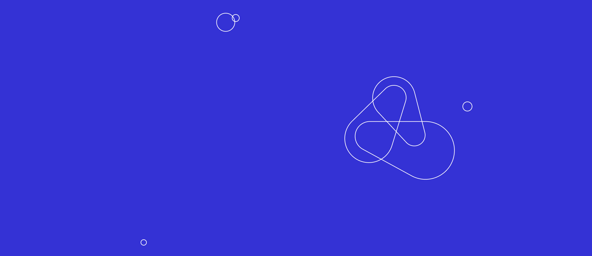 blue field with animations