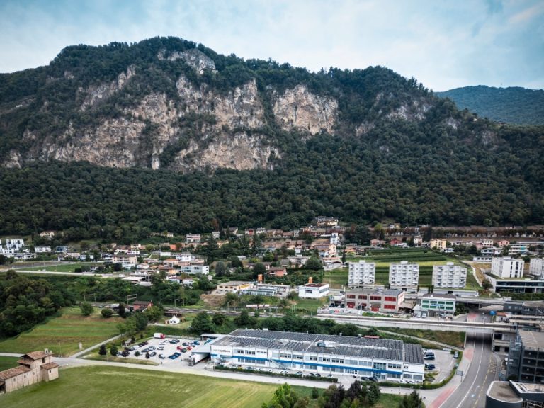 Top-view – Variosystems Mendrisio site